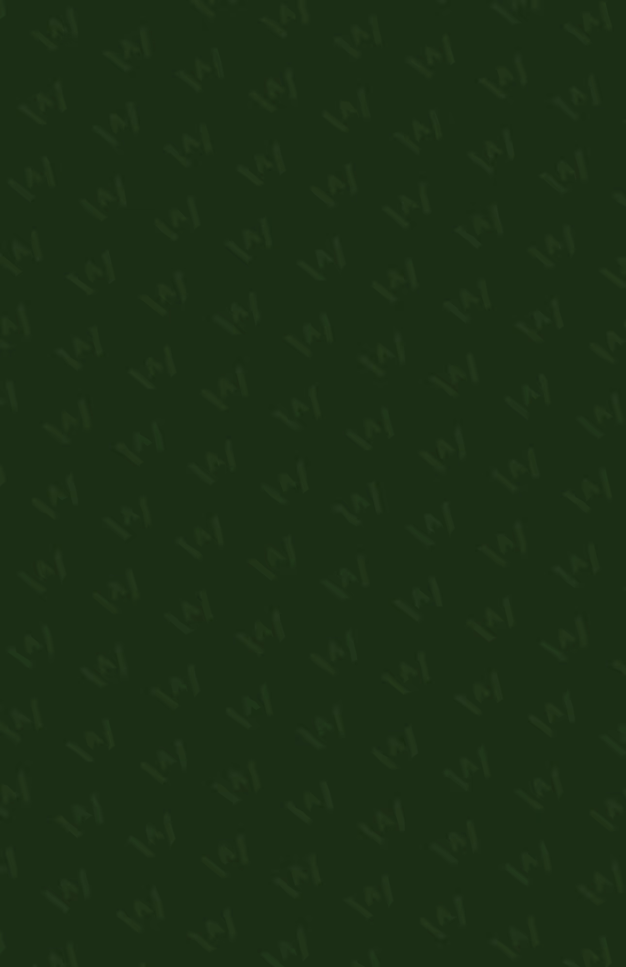 Green background with Woolf Logos all around